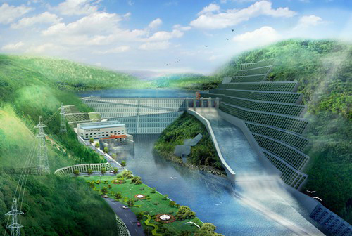 招远老挝南塔河1号水电站项目